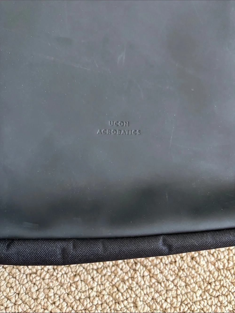 Ucon Acrobatics - Black Hajo Roll-Top Laptop Backpack